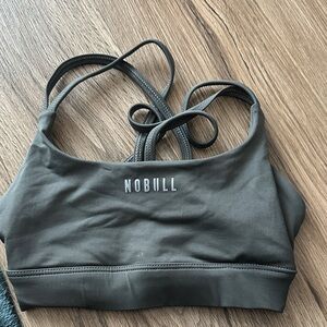 NOBULL Women's Olive Sports Bra